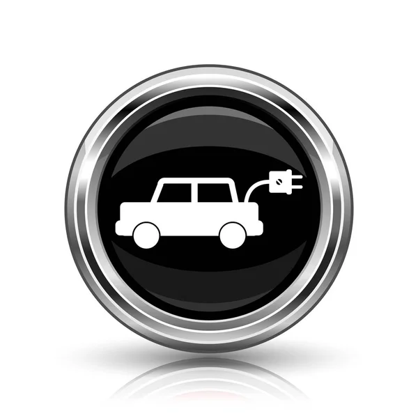 Elektrisk bil ikon — Stockfoto