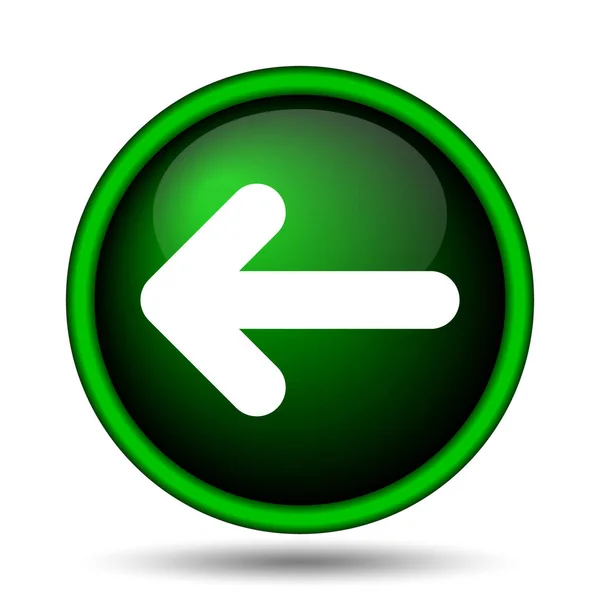 Left arrow icon — Stock Photo, Image