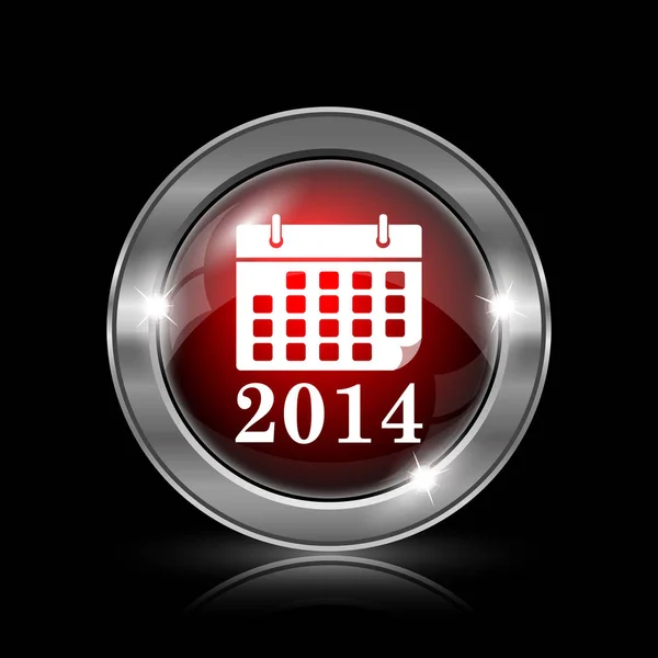Ikona kalendáře 2014 — Stock fotografie