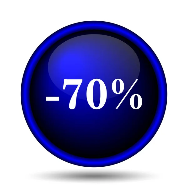70 ％ 割引のアイコン — ストック写真