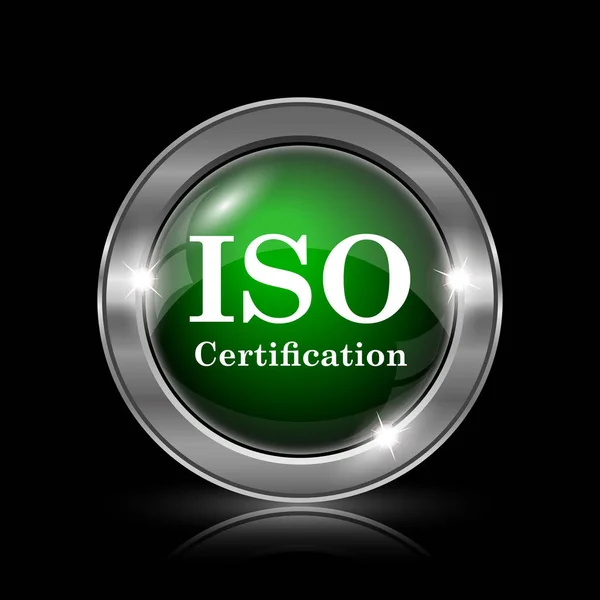 Iso icono de certificación — Foto de Stock