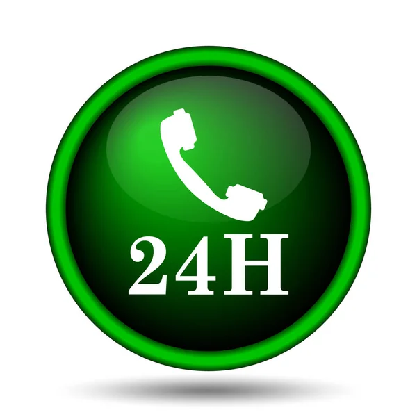 24h telefon ikon — Stock Fotó
