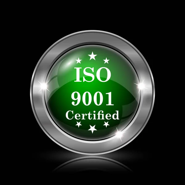 Ikona ISO9001 — Stock fotografie