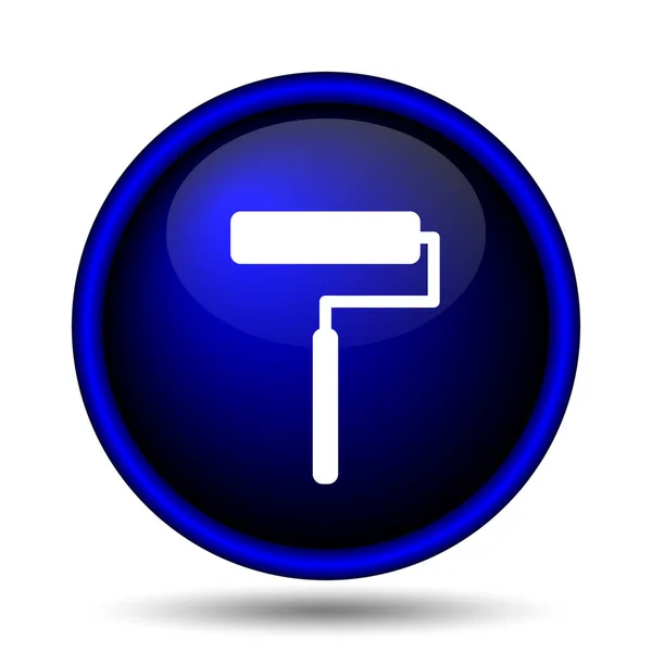 Roller Icon Internet Button White Background — Stock Photo, Image