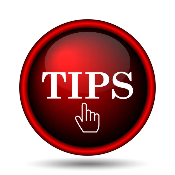 Tips icon — Stock Photo, Image