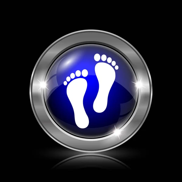 Foot print icon — Stock Photo, Image