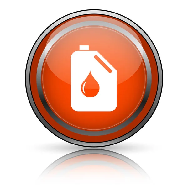 Oil can icon — Stock Photo, Image