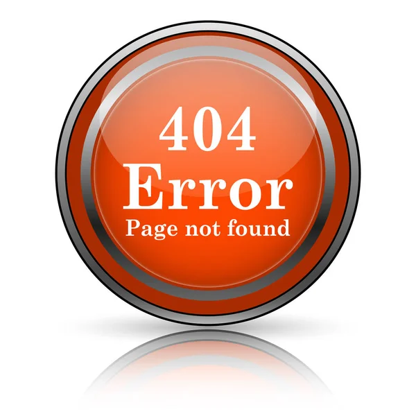 404 icona di errore — Foto Stock