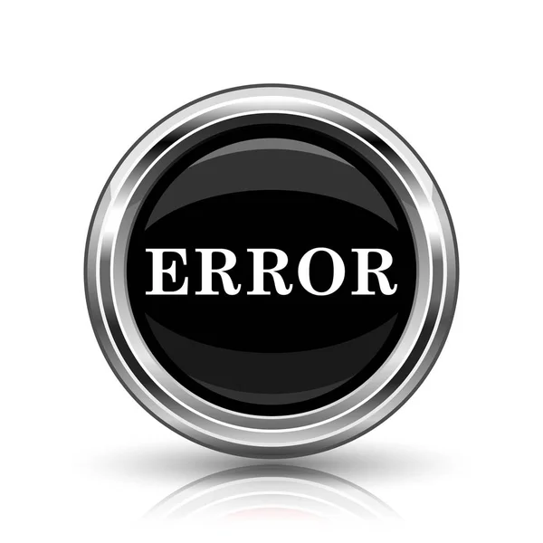 Error icon — Stock Photo, Image