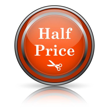 Beyaz arka plan üzerinde parlak parlak turuncu simge.