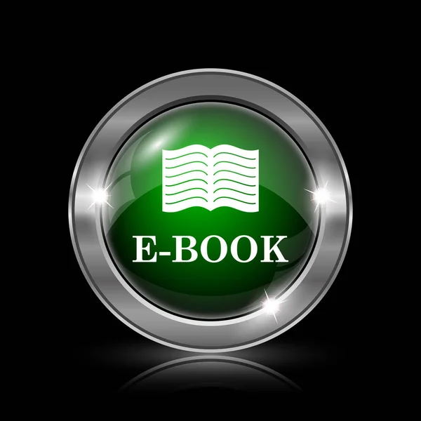 Ícone de e-book — Fotografia de Stock