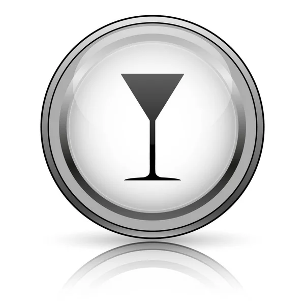 Icono de cristal de martini — Foto de Stock