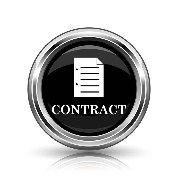 Contract pictogram — Stockfoto