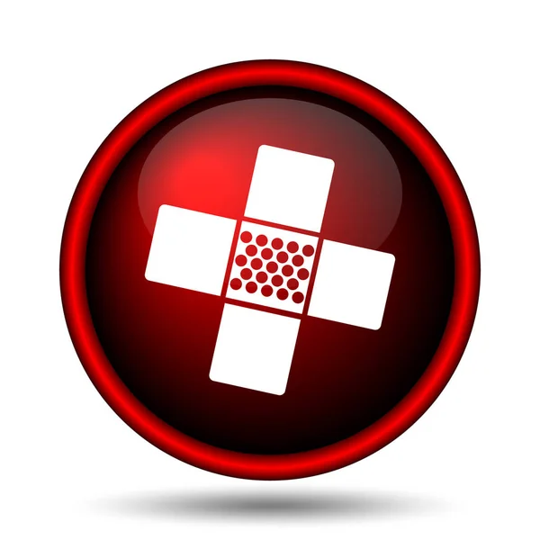 Medische patch pictogram — Stockfoto