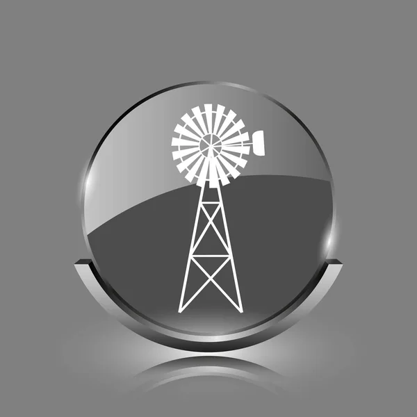 Klassieke windmolen pictogram — Stockfoto