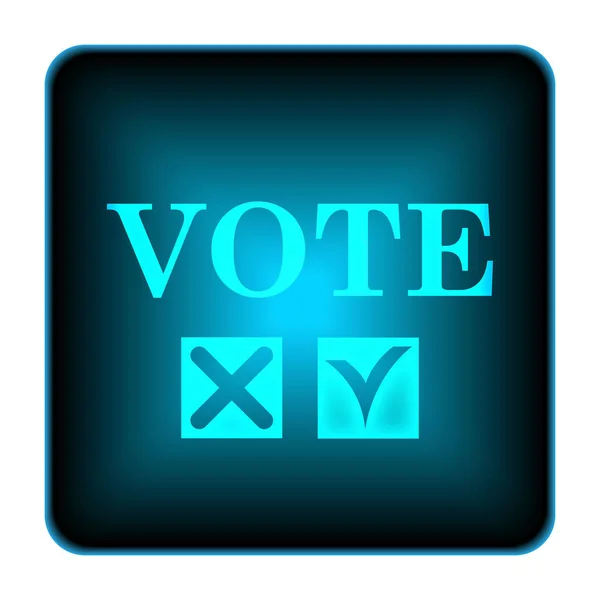 Ícone de voto — Fotografia de Stock