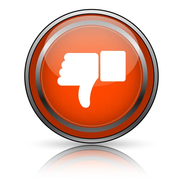 Thumb down icon — Stock Photo, Image