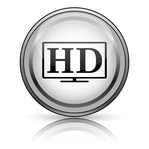 Ikona tv HD — Zdjęcie stockowe