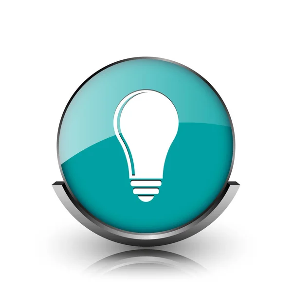 Light bulb - idea icon — Stock Photo, Image