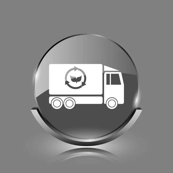 Eco truck icon — Stock Photo, Image