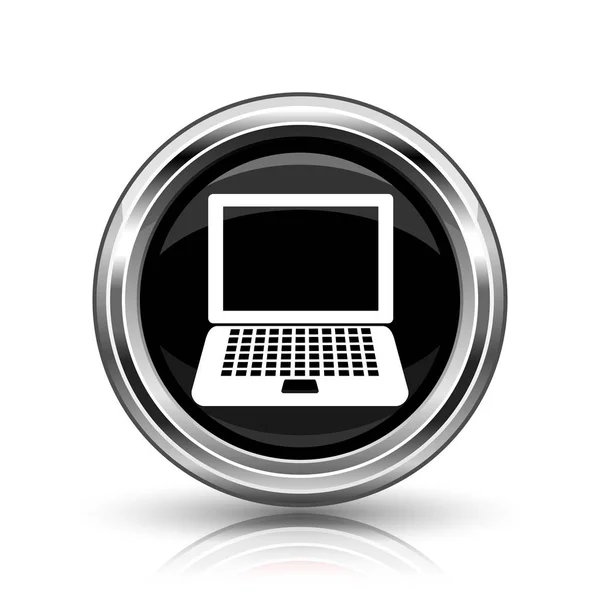 Laptop pictogram — Stockfoto