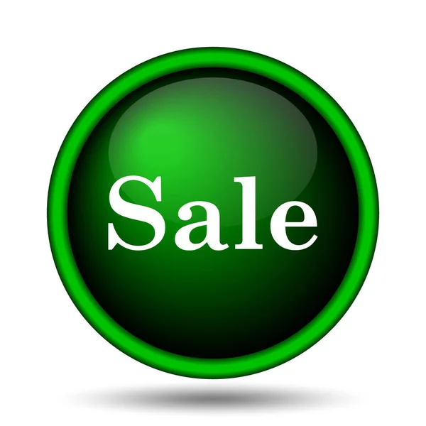 Sale Icon Internet Button White Background — Stock Photo, Image