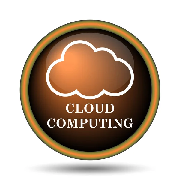 Cloud computing pictogram — Stockfoto