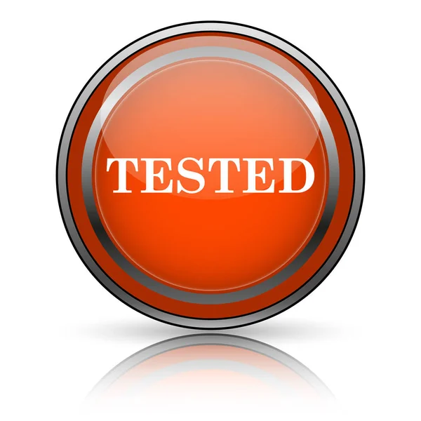 Tested icon — Stock Photo, Image