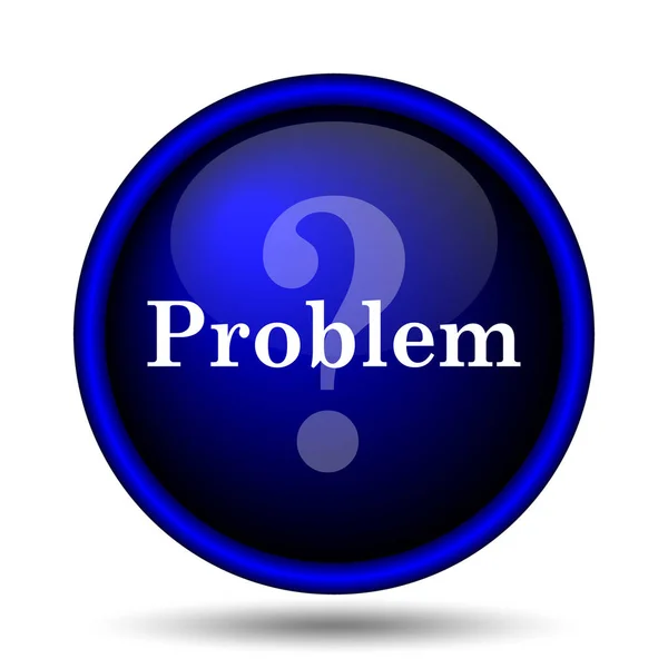 Problem-ikonen — Stockfoto