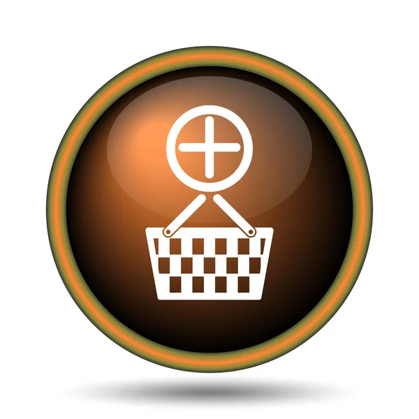 Add to basket icon — Stock Photo, Image