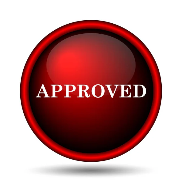 Approved icon — Stock Photo, Image