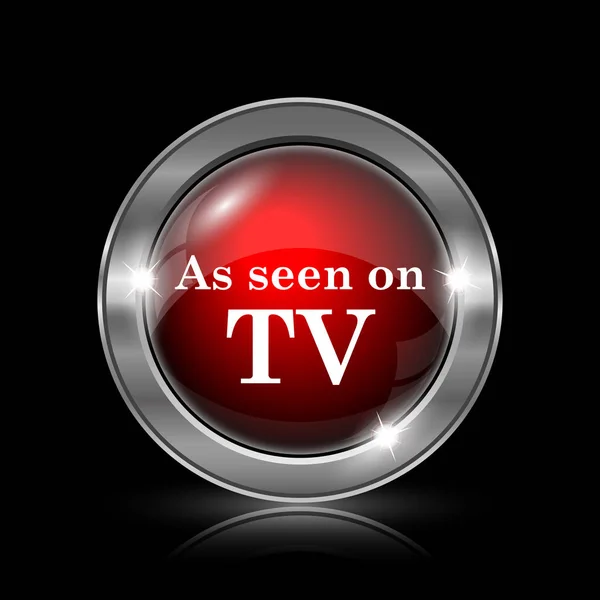 As seen on TV icon — Stock Photo, Image