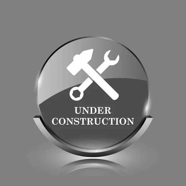 Onder constructie pictogram — Stockfoto