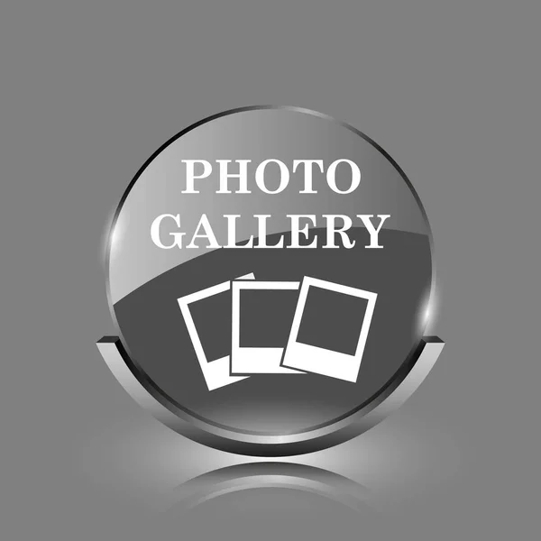 Icono galería de fotos — Foto de Stock