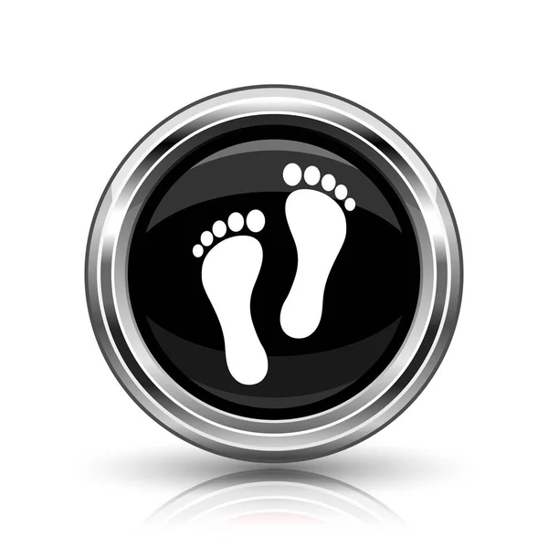 Foot print icon — Stock Photo, Image