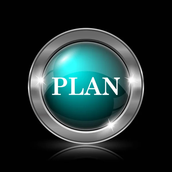 Plan icon — Stock Photo, Image