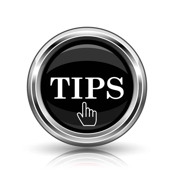 Tips icon — Stock Photo, Image