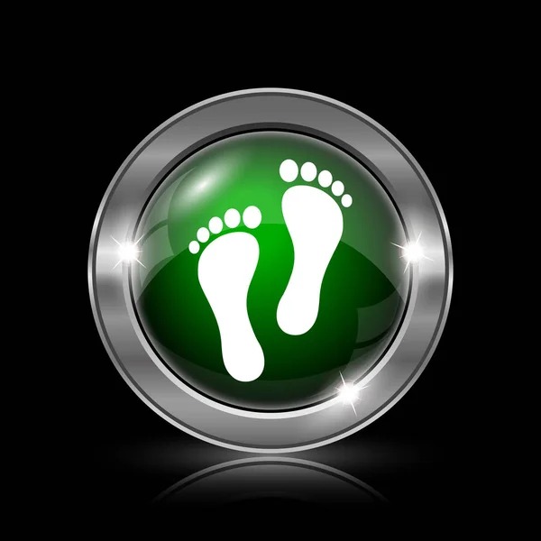 Foot print icon — Stock Photo, Image