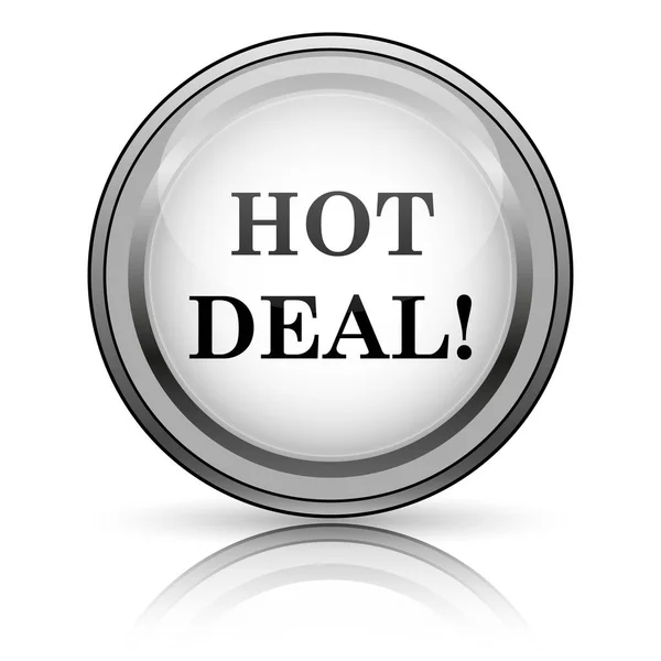 Icona Hot Deal — Foto Stock