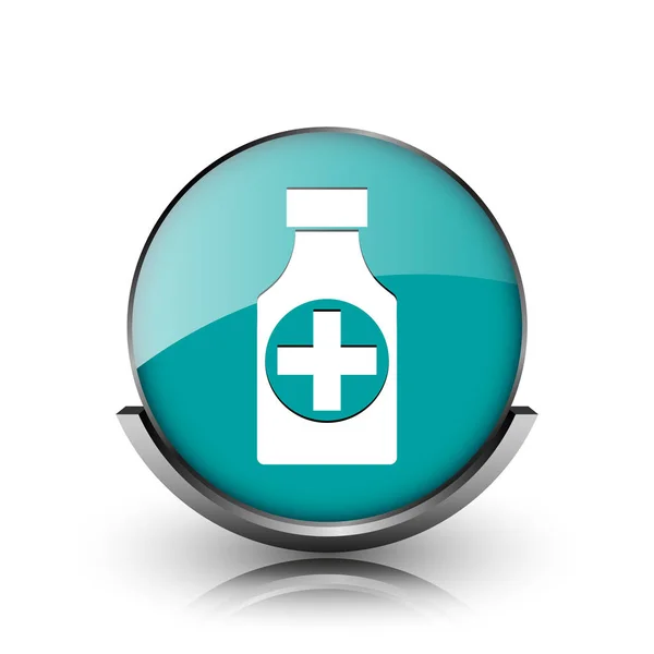 Pills bottle  icon — Stock Photo, Image