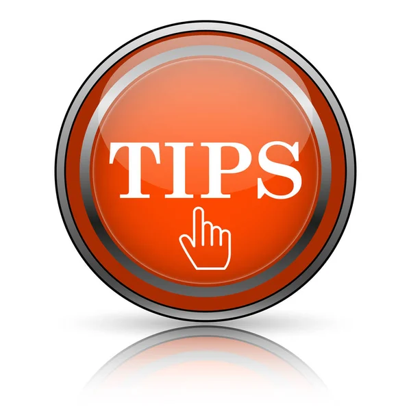 Tips icon — Stock Photo, Image