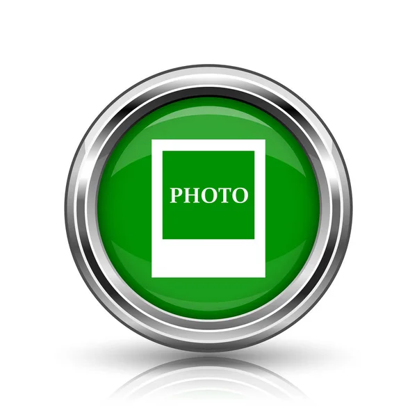 Icona foto — Foto Stock