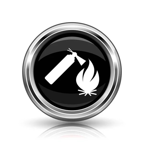 Fire icon — Stock Photo, Image