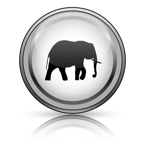 Icona elefante — Foto Stock