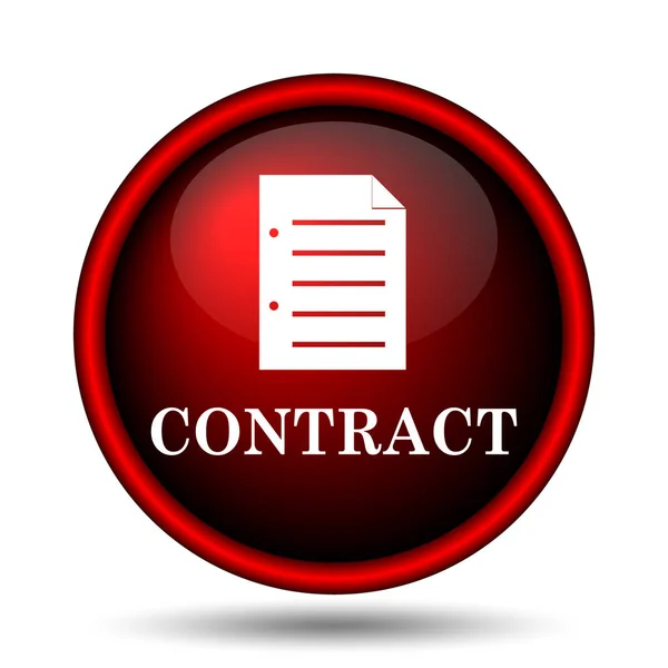 Contract pictogram — Stockfoto