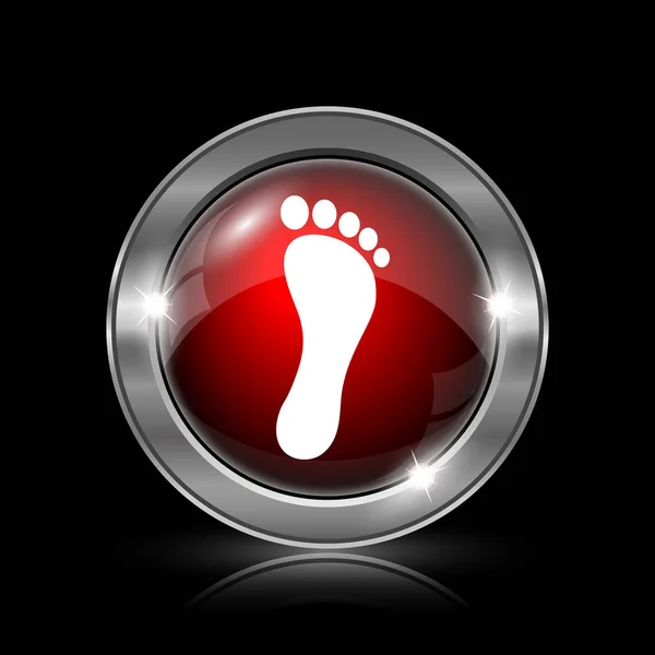 Foot print icon — Stock Photo, Image