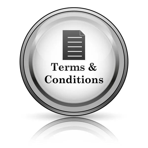 Terms and conditions icon — Stock Photo, Image