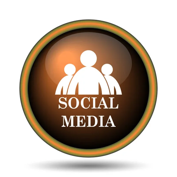 Icona dei social media — Foto Stock