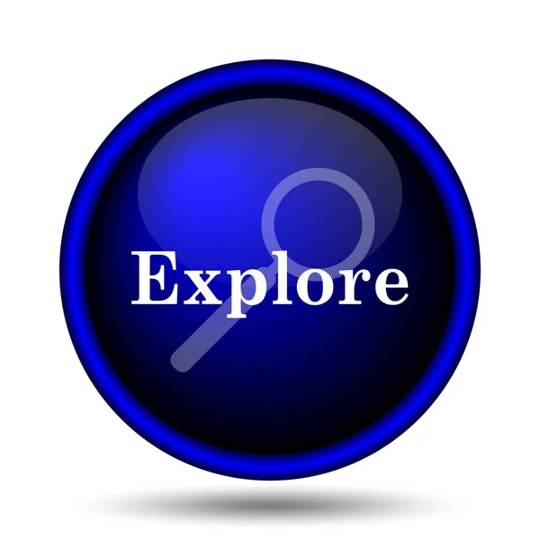 Explore icon — Stock Photo, Image