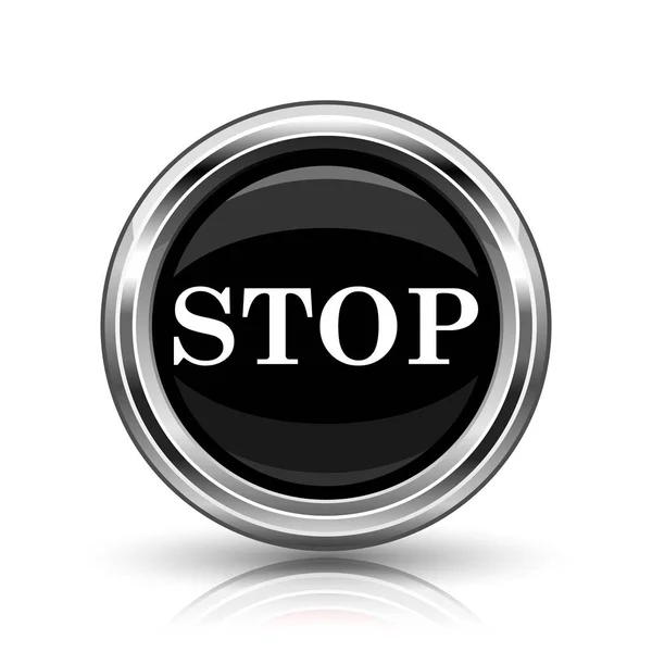 Stop icon — Stock Photo, Image